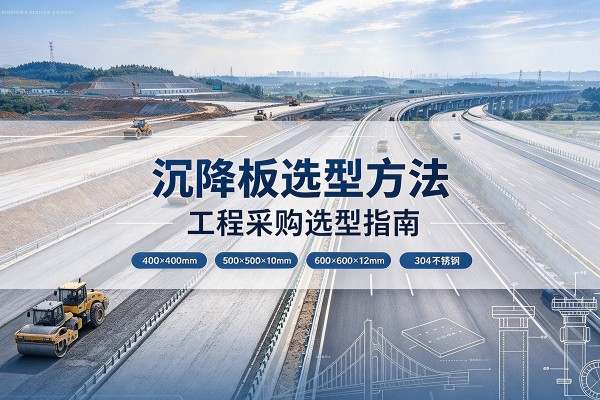 阳原沉降板选择方法