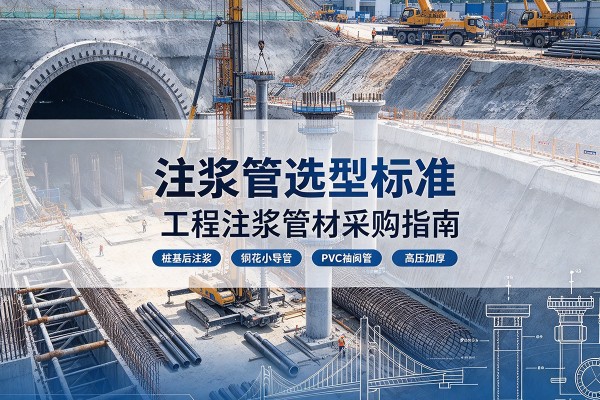 阳原注浆管选型标准
