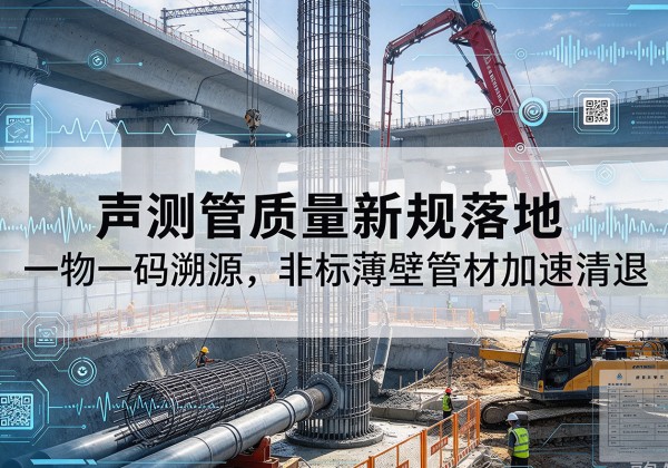 阳原声测管质量新规落地，一物一码溯源，非标薄壁管材加速清退