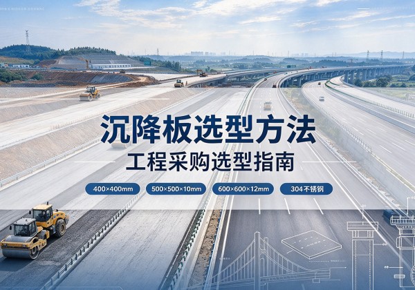 阳原沉降板选择方法